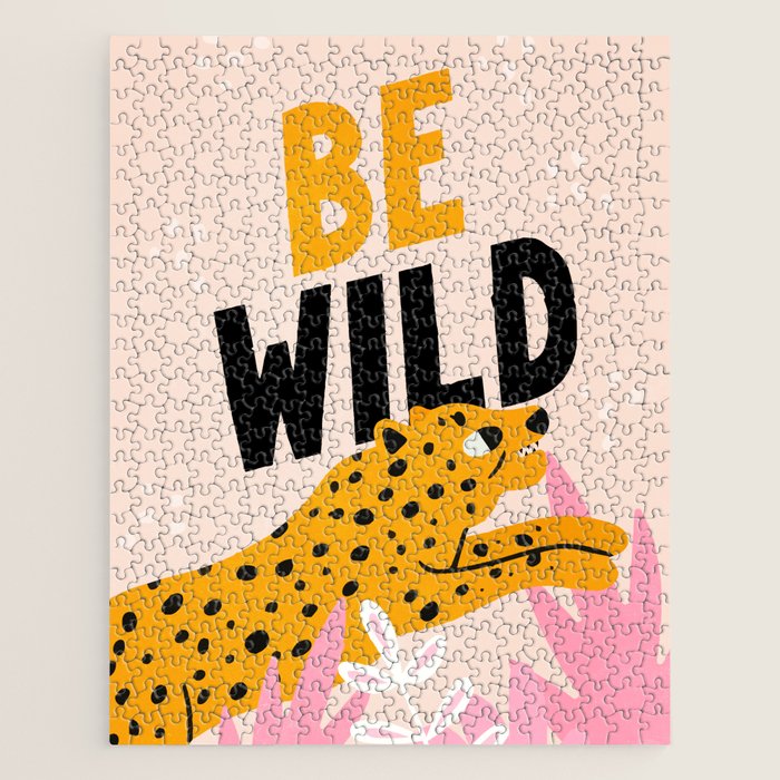 Be Wild: The Peach Edition Jigsaw Puzzle Gallery Image 1