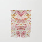 Vintage Butterflies Pink  Wall Hanging Gallery Image 1