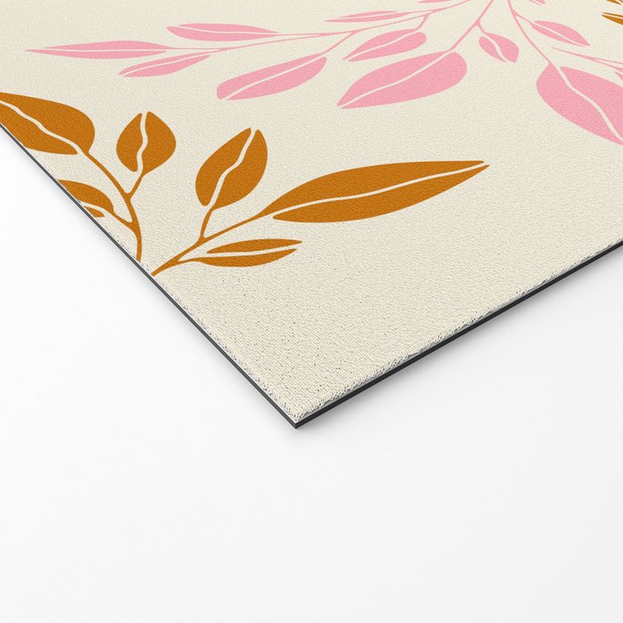 Vintage Butterflies Pink  Welcome Mat Gallery Image 2