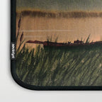 The Fly Fisherman With His Loyal Friend Laptop Sleeve Gallery Image 3