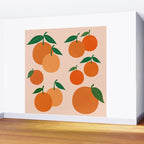 Fruit Market Print Oranges Fruit Art Orange Fruit Market Aesthetic Food Art Modern Decor Wall Mural Gallery Image 2