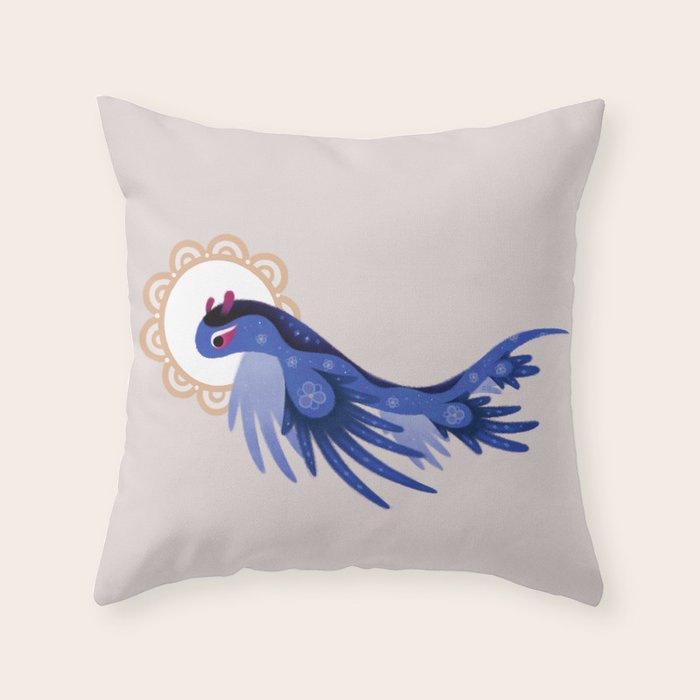 Blue dragon Throw Pillow Gallery Image 6