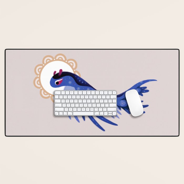 Blue dragon Desk Mat Gallery Image 1