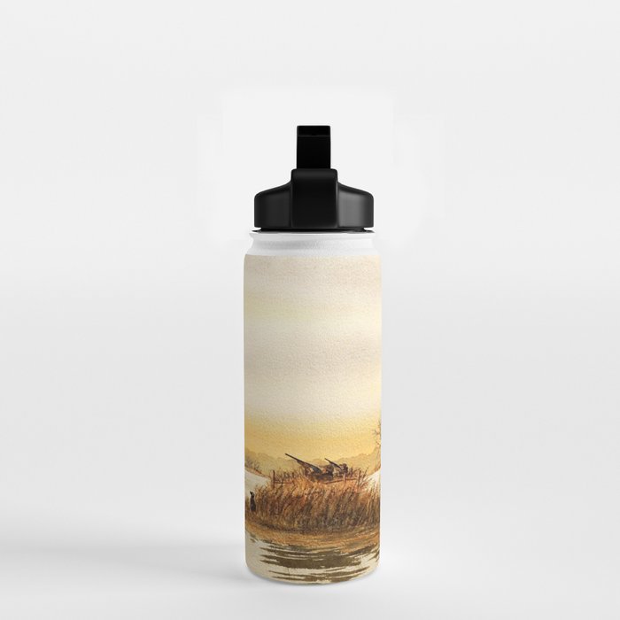 Hunting Pintail Ducks Water Bottle Gallery Image 2