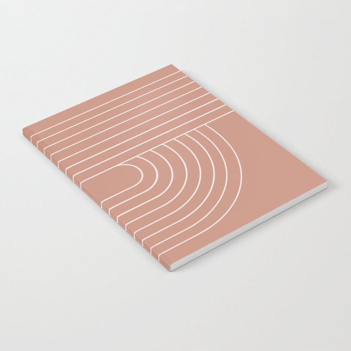 Oval Lines Abstract XXXI Notebook Gallery Image 2