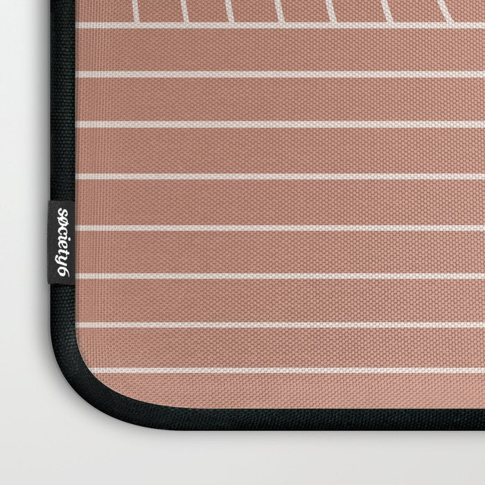Oval Lines Abstract XXXI Laptop Sleeve Gallery Image 3