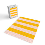 Warm Yellow and Beige Stripes Jigsaw Puzzle Gallery Image 2