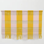 Warm Yellow and Beige Stripes Wall Hanging Gallery Image 1