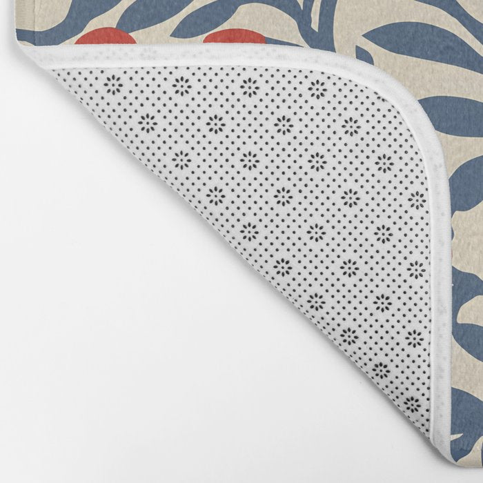 Winter Berries and Blue Bath Mat Gallery Image 2