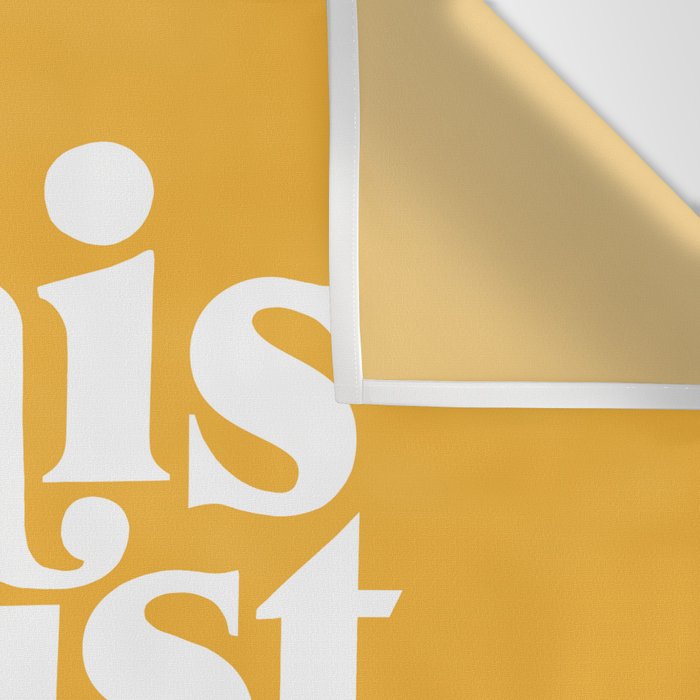 This Must Be The Place - Yellow Palette Wall Tapestry Gallery Image 3