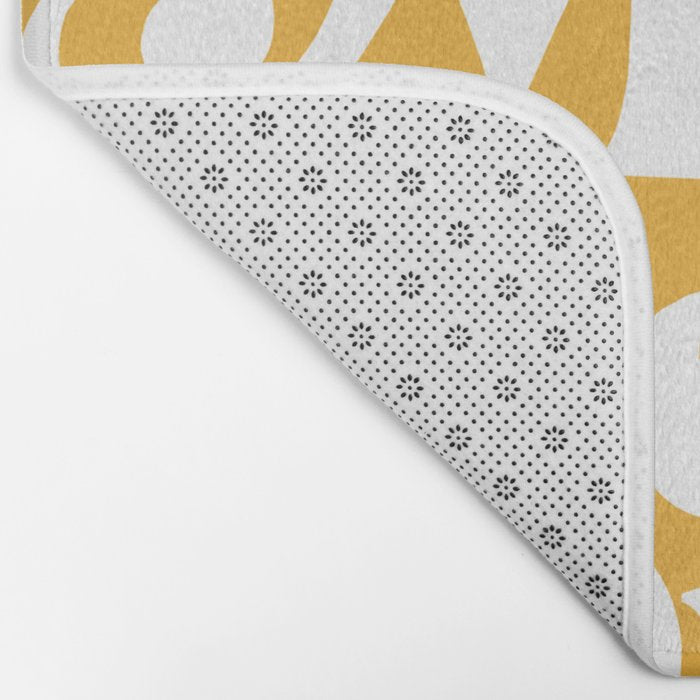 This Must Be The Place - Yellow Palette Bath Mat Gallery Image 2