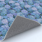 Moonlight Hydrangeas 2 Rug Gallery Image 4