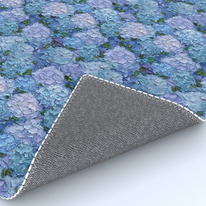 Moonlight Hydrangeas 2 Rug Gallery Image 4