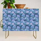 Moonlight Hydrangeas 2 Credenza Gallery Image 1