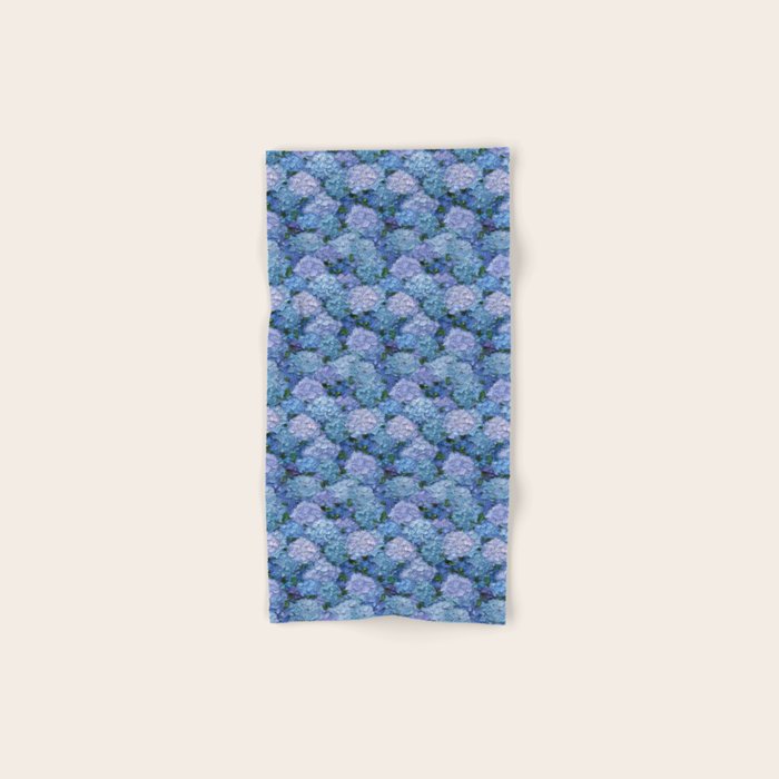 Moonlight Hydrangeas 2 Bath Towel Gallery Image 1
