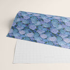 Moonlight Hydrangeas 2 Wrapping Paper Gallery Image 2