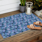 Moonlight Hydrangeas 2 Outdoor Rug Gallery Image 2