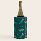 Cute Christmas Dinosaurs Dinos Dinosaur Wine Chiller Gallery Image 3