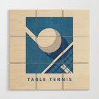 BALLS - Table Tennis - Summer Games Wood Wall Art Gallery Image 1