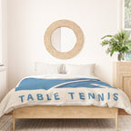 BALLS - Table Tennis - Summer Games Duvet Cover Gallery Image 3