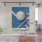 BALLS - Table Tennis - Summer Games Wall Mural Gallery Image 1