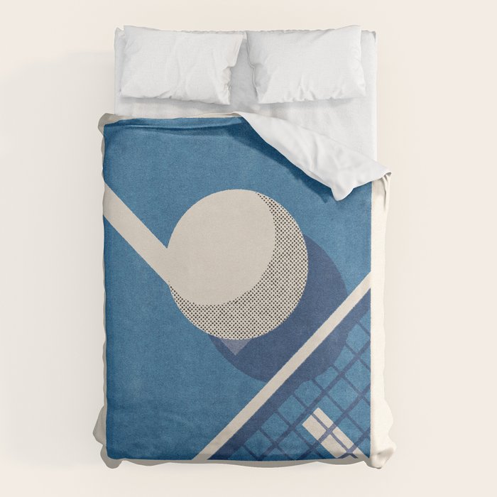 BALLS - Table Tennis - Summer Games Duvet Cover Gallery Image 6