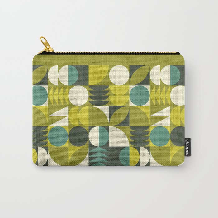 Vintage Geometric 01D Carry All Pouch Gallery Image 1