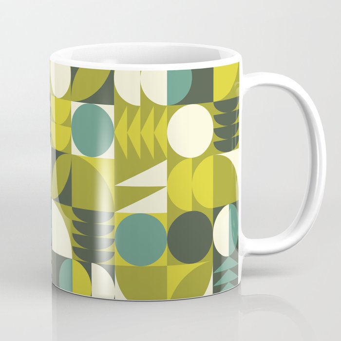 Vintage Geometric 01D Coffee Mug Gallery Image 1