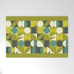 Vintage Geometric 01D Welcome Mat Gallery Image 1