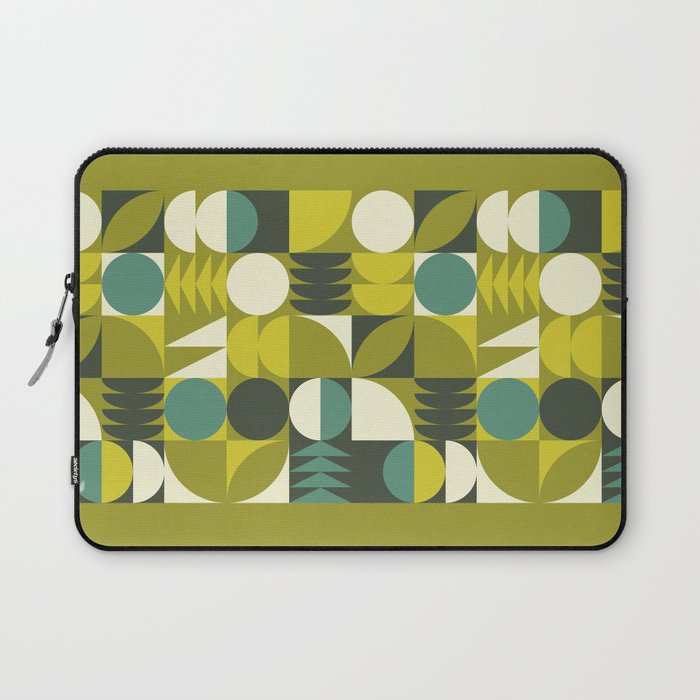 Vintage Geometric 01D Laptop Sleeve Gallery Image 1