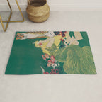 Fantasy Art Deco Woman With Pet Tiger Self culture (edited) - The Werner Company - 1890-1900 Rug Gallery Image 1