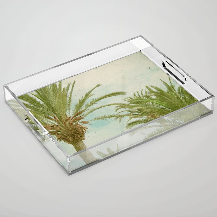 Palm Trees Acrylic Tray Gallery Image 1