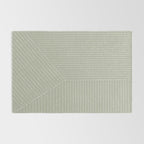 Lines (Linen Sage) Rug Gallery Image 2