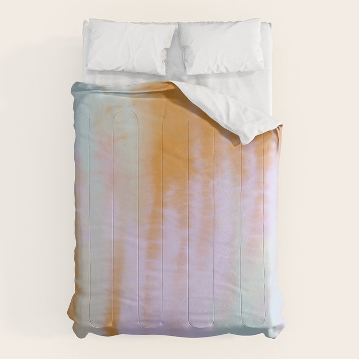 Pastel colors tie dye 71 Comforter Gallery Image 6