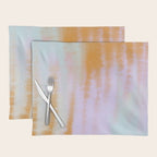 Pastel colors tie dye 71 Placemat Gallery Image 1