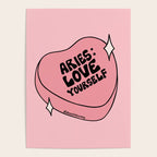 Aries Conversation Heart Poster Gallery Image 4