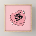 Aries Conversation Heart Mini Art Print Gallery Image 1