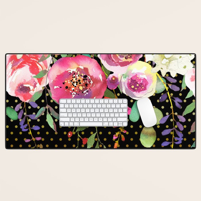 Flowers bouquet #31 Desk Mat Gallery Image 1