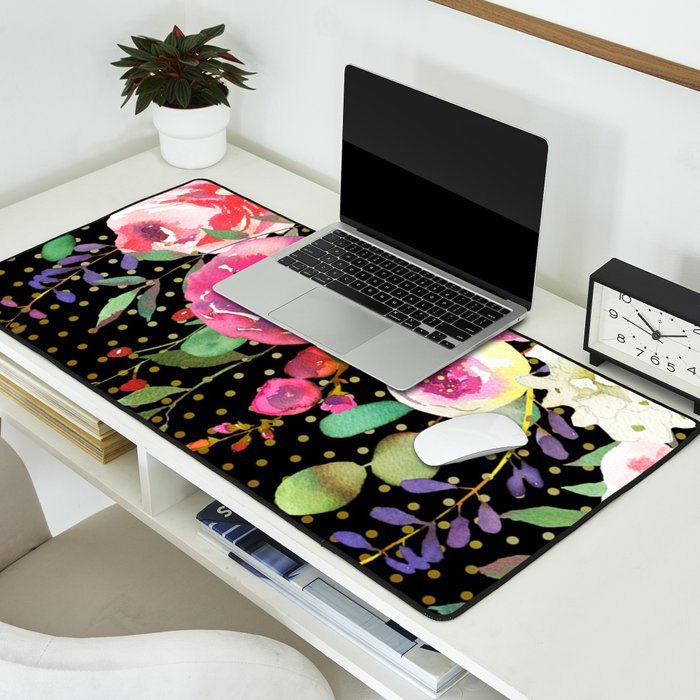 Flowers bouquet #31 Desk Mat Gallery Image 2