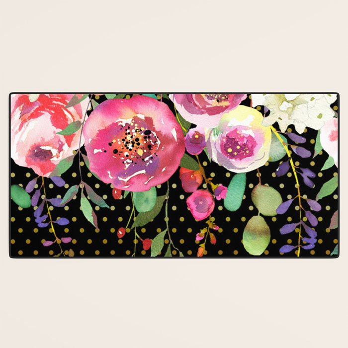 Flowers bouquet #31 Desk Mat Gallery Image 3