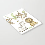 Watercolor Safari Jungle Animals  Notebook Gallery Image 2