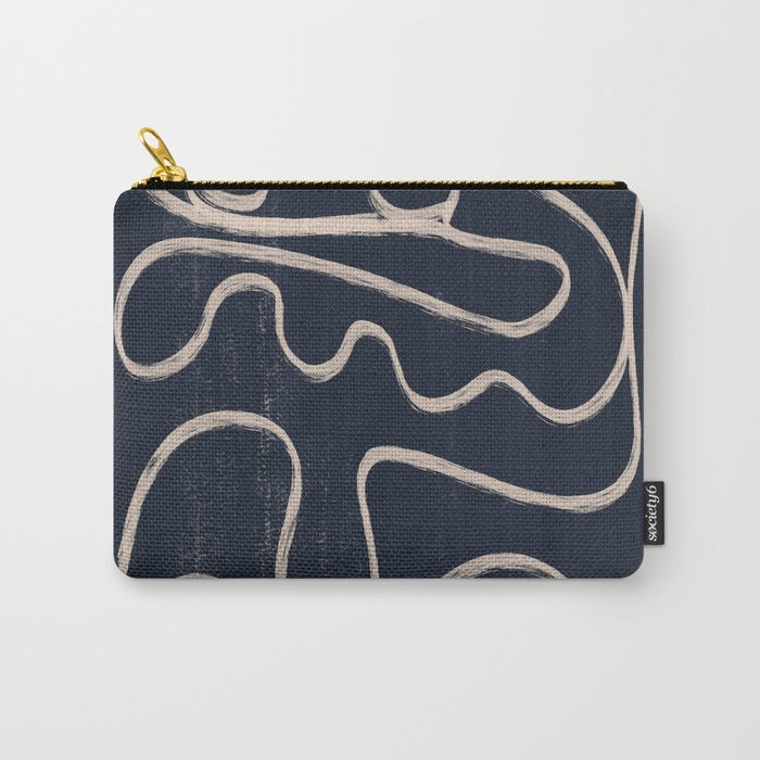 Abstract line art 52 Carry All Pouch Gallery Image 1