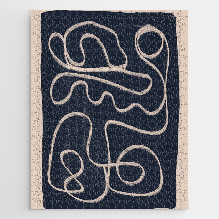 Abstract line art 52 Jigsaw Puzzle Gallery Image 1