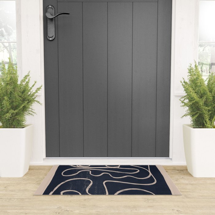 Abstract line art 52 Welcome Mat Gallery Image 3