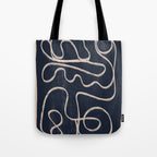 Abstract line art 52 Tote Bag Gallery Image 1