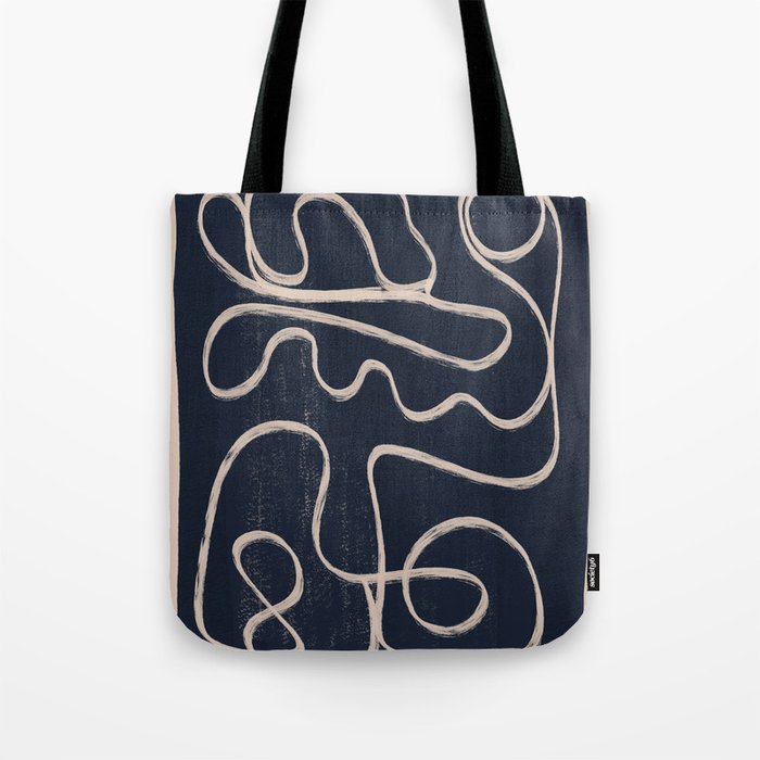 Abstract line art 52 Tote Bag Gallery Image 1