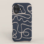 Abstract line art 52 iPhone Case Gallery Image 1