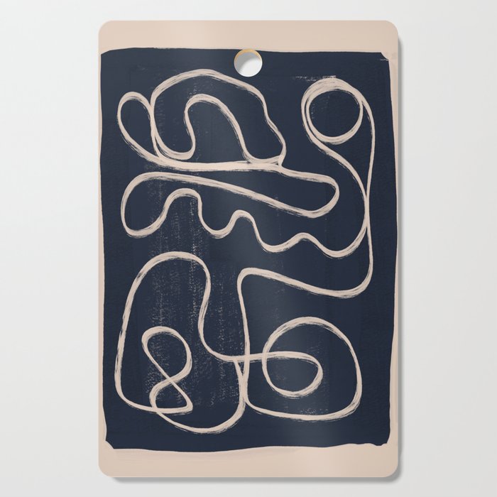 Abstract line art 52 Cutting Board Gallery Image 1