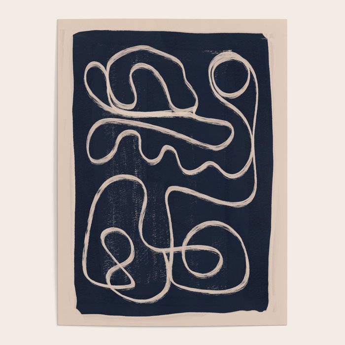 Abstract line art 52 Poster Gallery Image 1