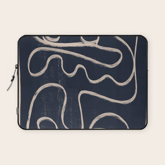 Abstract line art 52 Laptop Sleeve Gallery Image 1